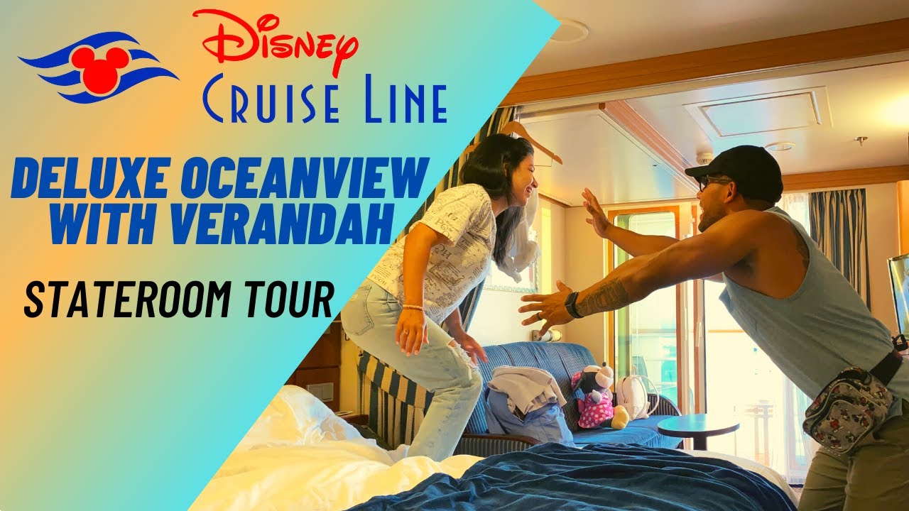 Disney Dream Deluxe Oceanview with Veranda | Stateroom Tour 2021