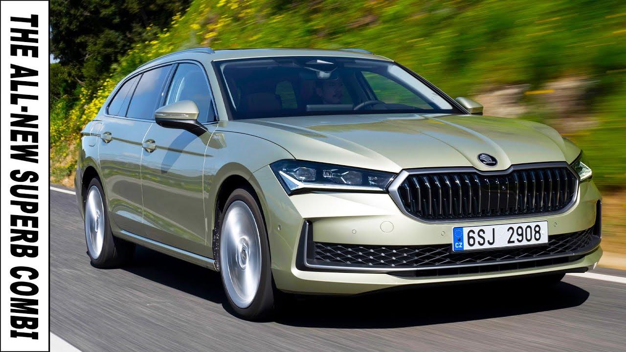 New Skoda Superb Combi (2024) &ndash; Interior, Exterior, drive / Perfect Family Wagon
