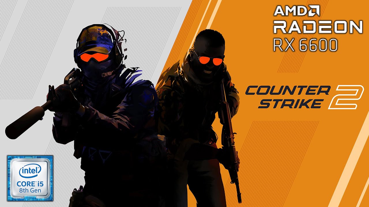 Counter Strike 2 All Settings || AMD RX 6600 with Intel Core i5 8400