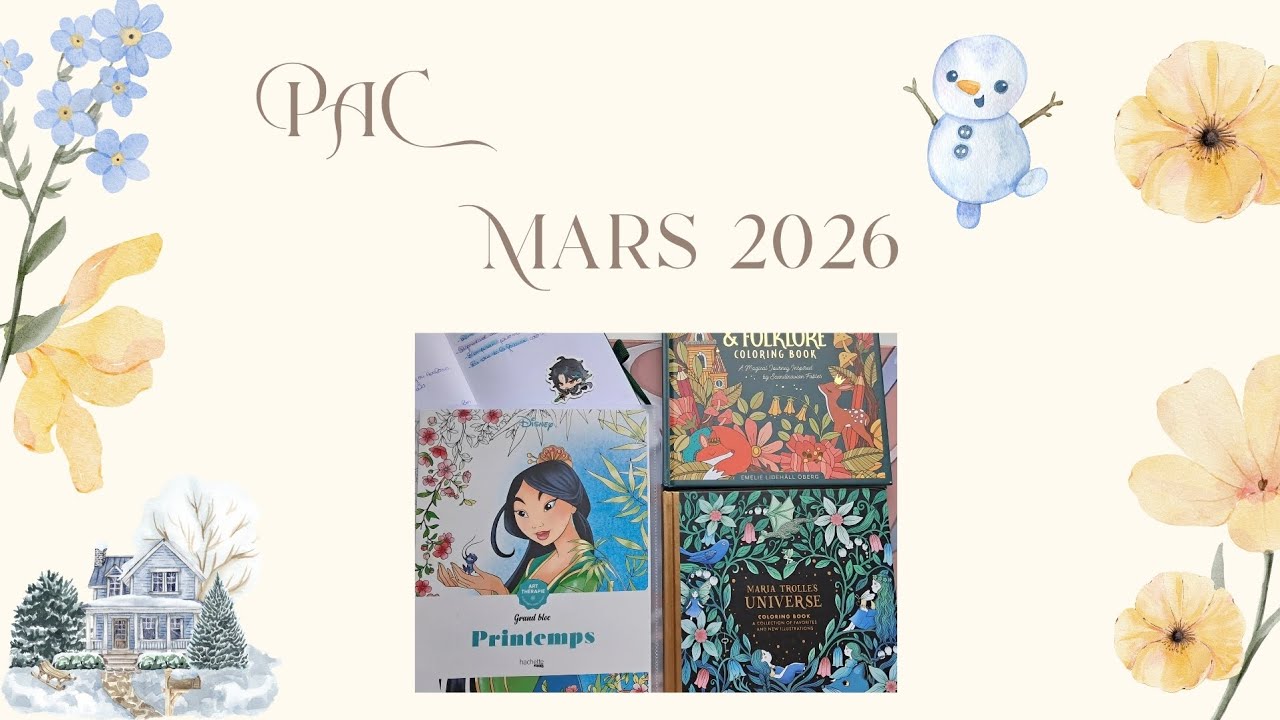 Pile à Colorier (PAC) - Mars 2026