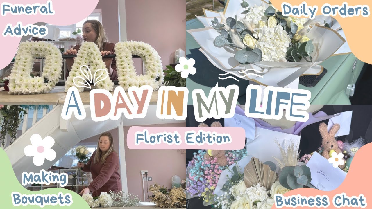 Become a Florist | What I get up to in a day as a Studio based Florist