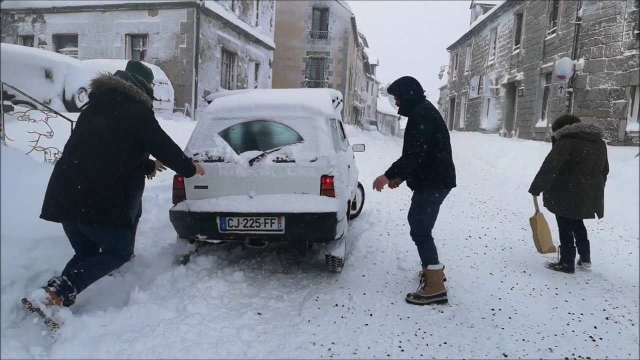 Aubrac, un hiver comme avant