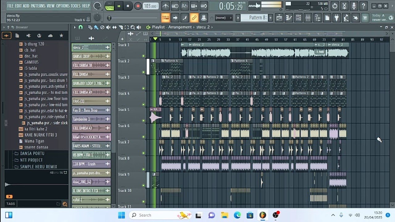 FREE FLP STECU DANSA PORTU NO PASSWORD LINK DI DESKRIPSI