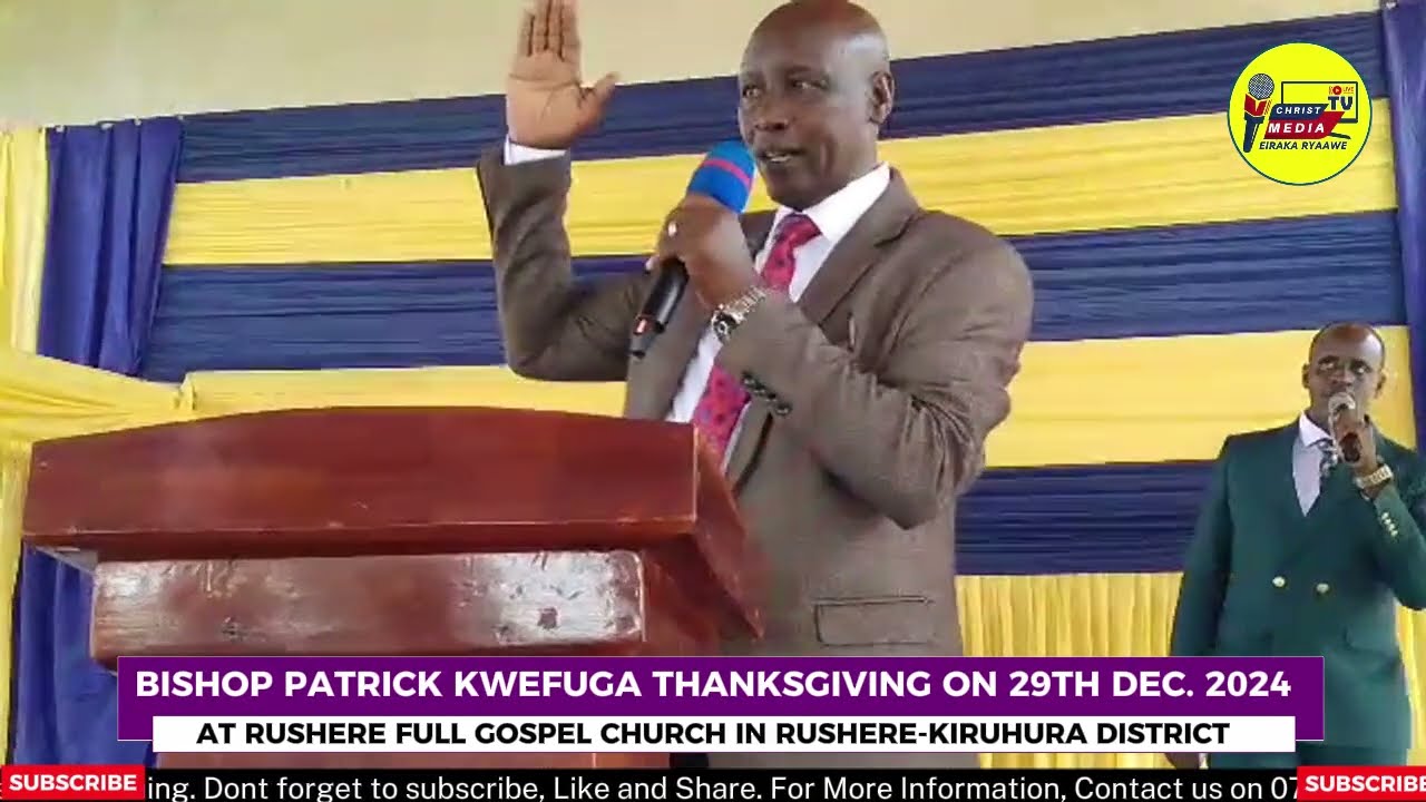 BISHOP PATRICK KWEFUGA THANKS GIVING