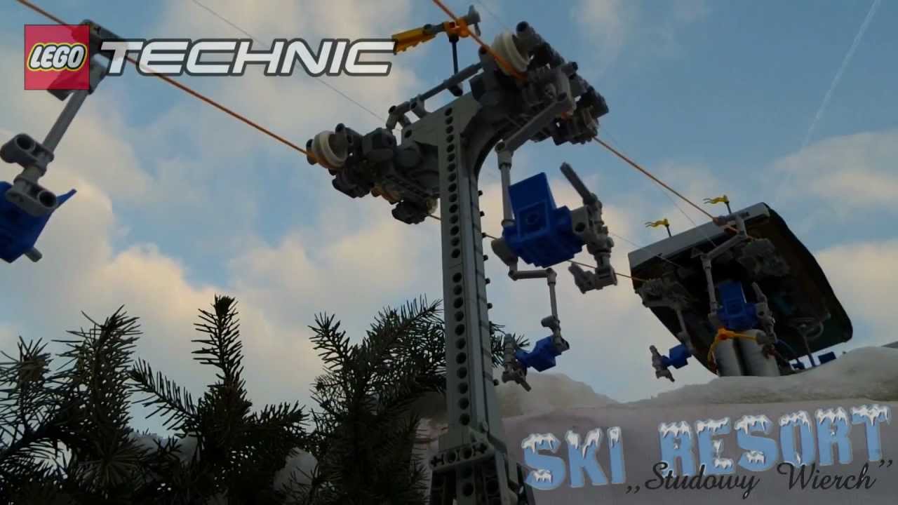 LEGO SKI RESORT : Technic ChairLift