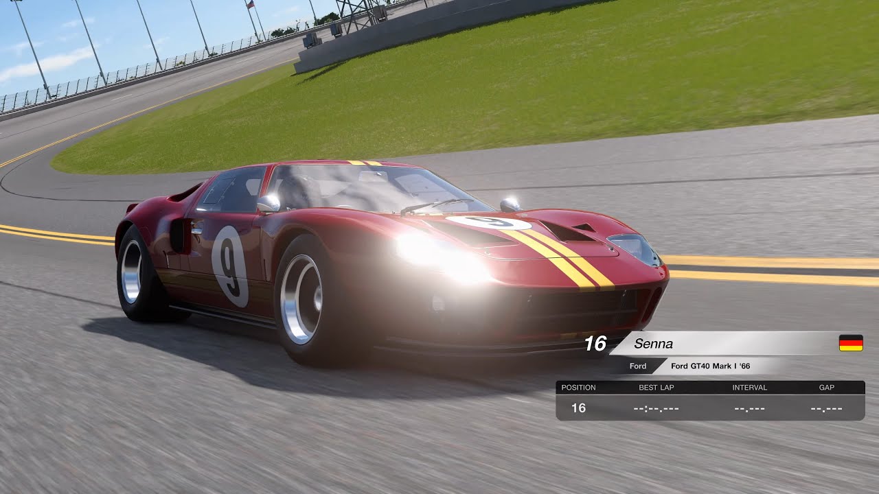 Gran Turismo 7 | Power Pack | A Celebration of Sarthe | Daytona Road Course | Ford GT40 Mark I