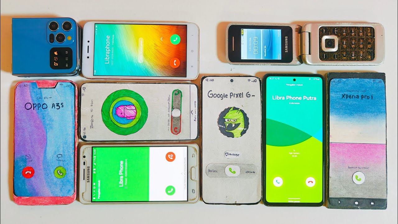 Oppo A3s Xiaomi 5a Zenfone 10 Gopixel 5 Samsung A53 + J3 pro Xperia pro 1|Guess Who incoming call