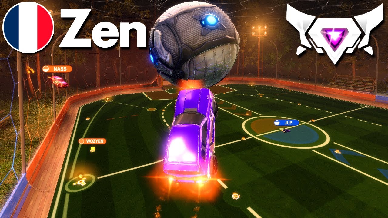 ZEN has RIDICULOUS CONTROL in Rocket League!