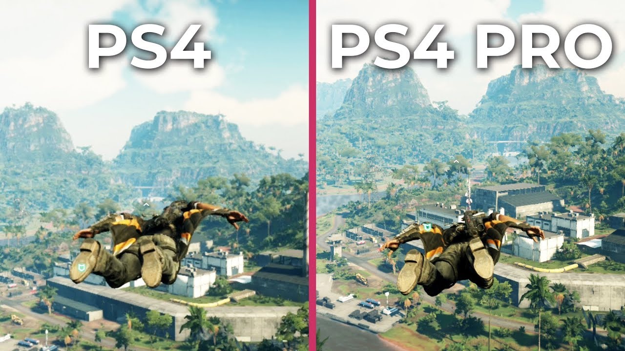 Just Cause 4 – PS4 vs. PS4 Pro Graphics Comparison