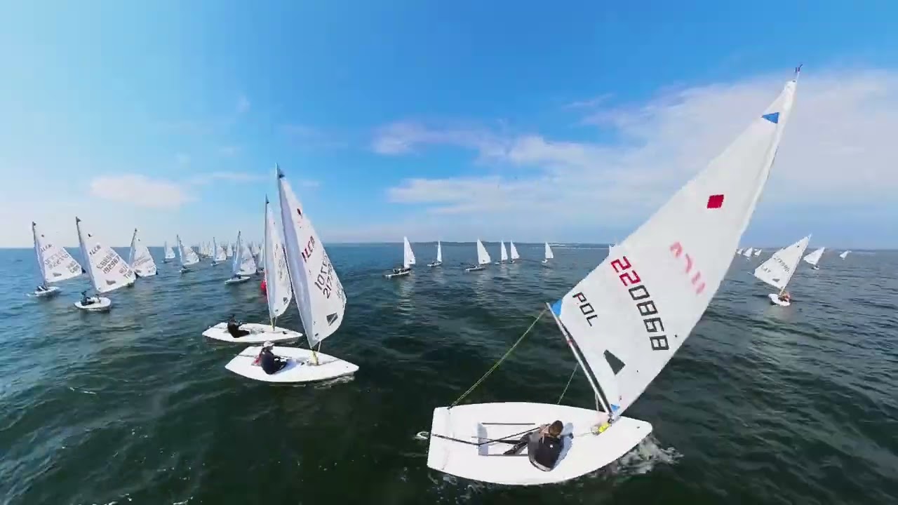 Race day 3 video highlights - 2023 ILCA 6 Youth Europeans