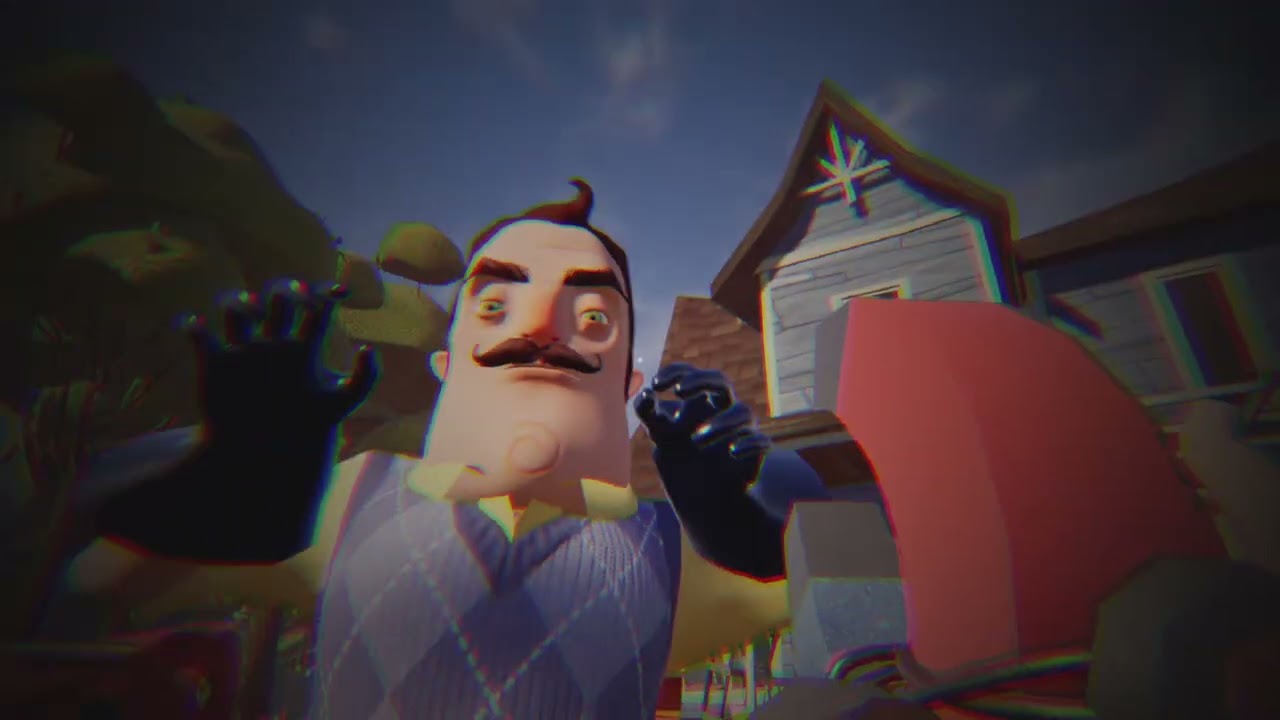 Hello Neighbor 1.Bölüm Bug ile Bitirdim