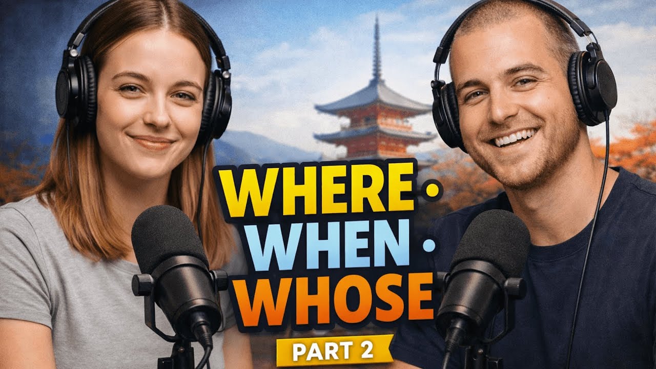 Relative Clauses en inglés (Parte 2) | Where, When, Whose, Why & Whom | Inglés para hispanohablantes
