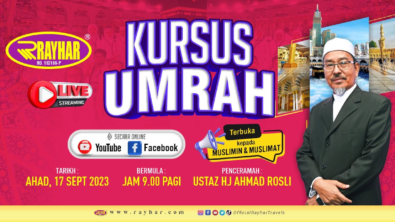Kursus Umrah Online Siri Pertama 