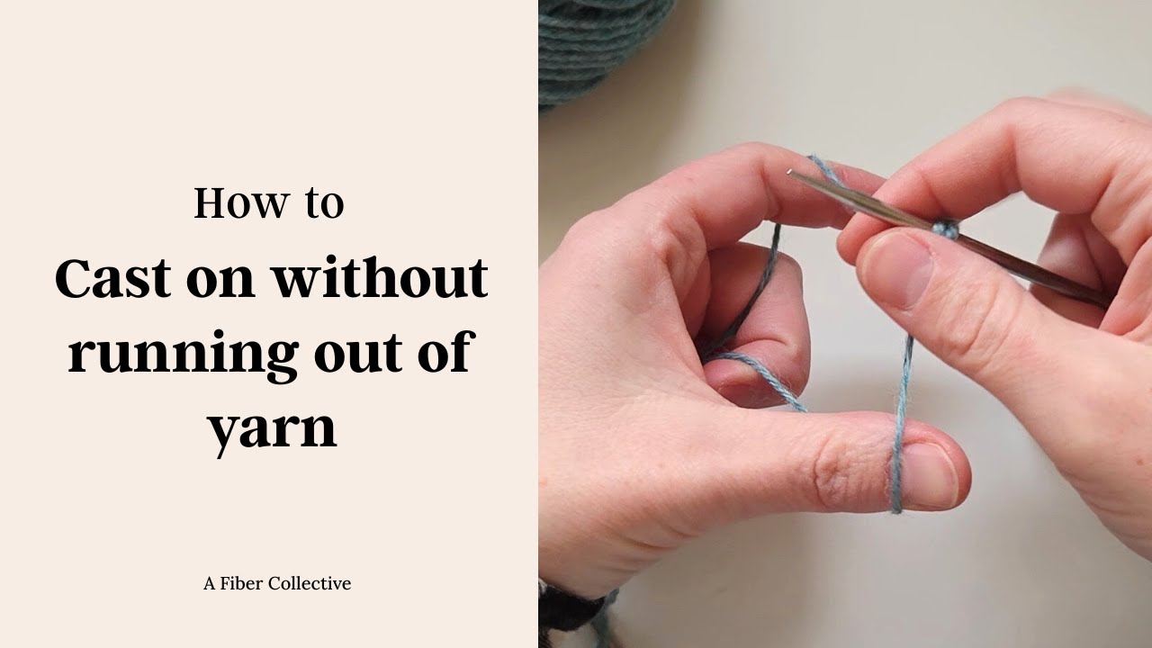 Cast on without ever running out of yarn!
