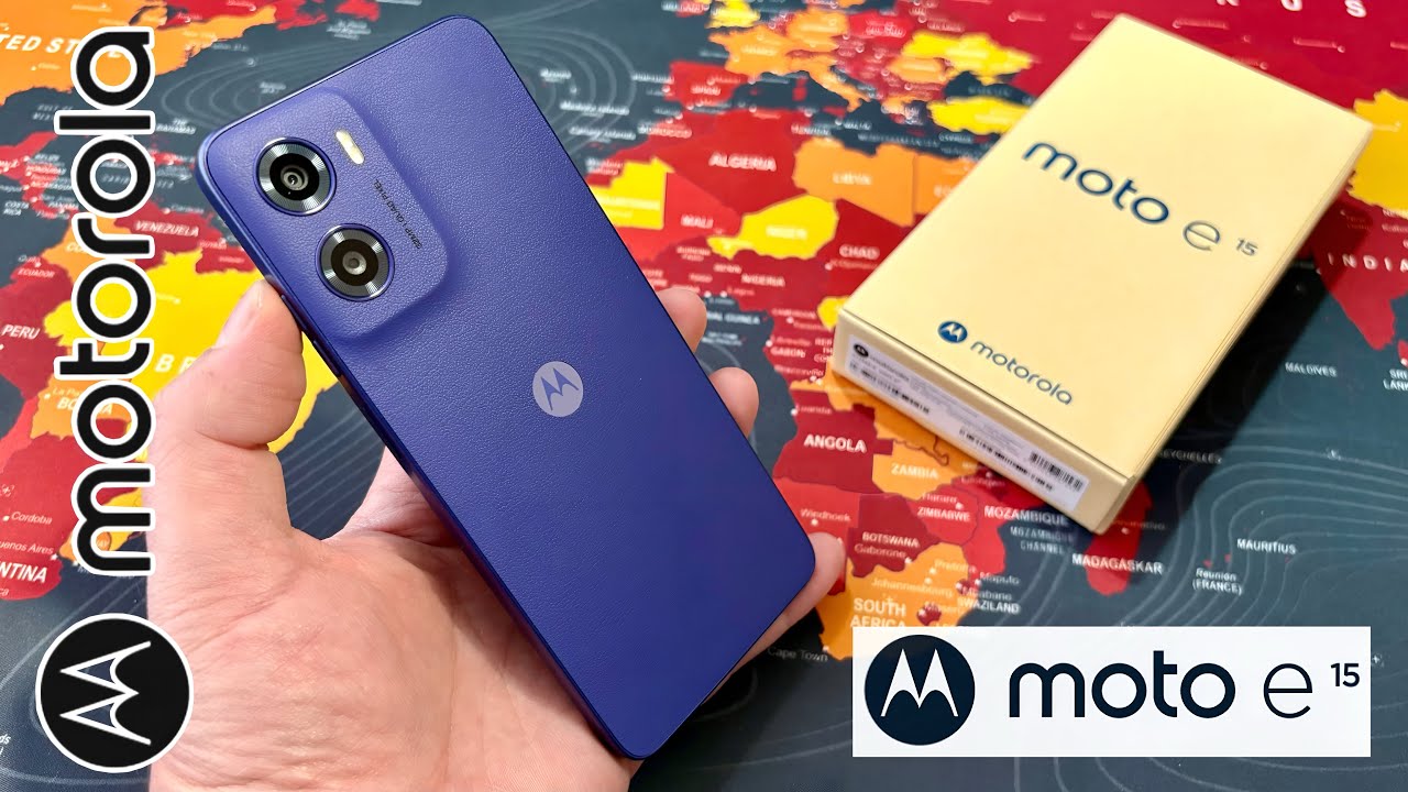 motorola moto e15 - Unboxing and Hands-On