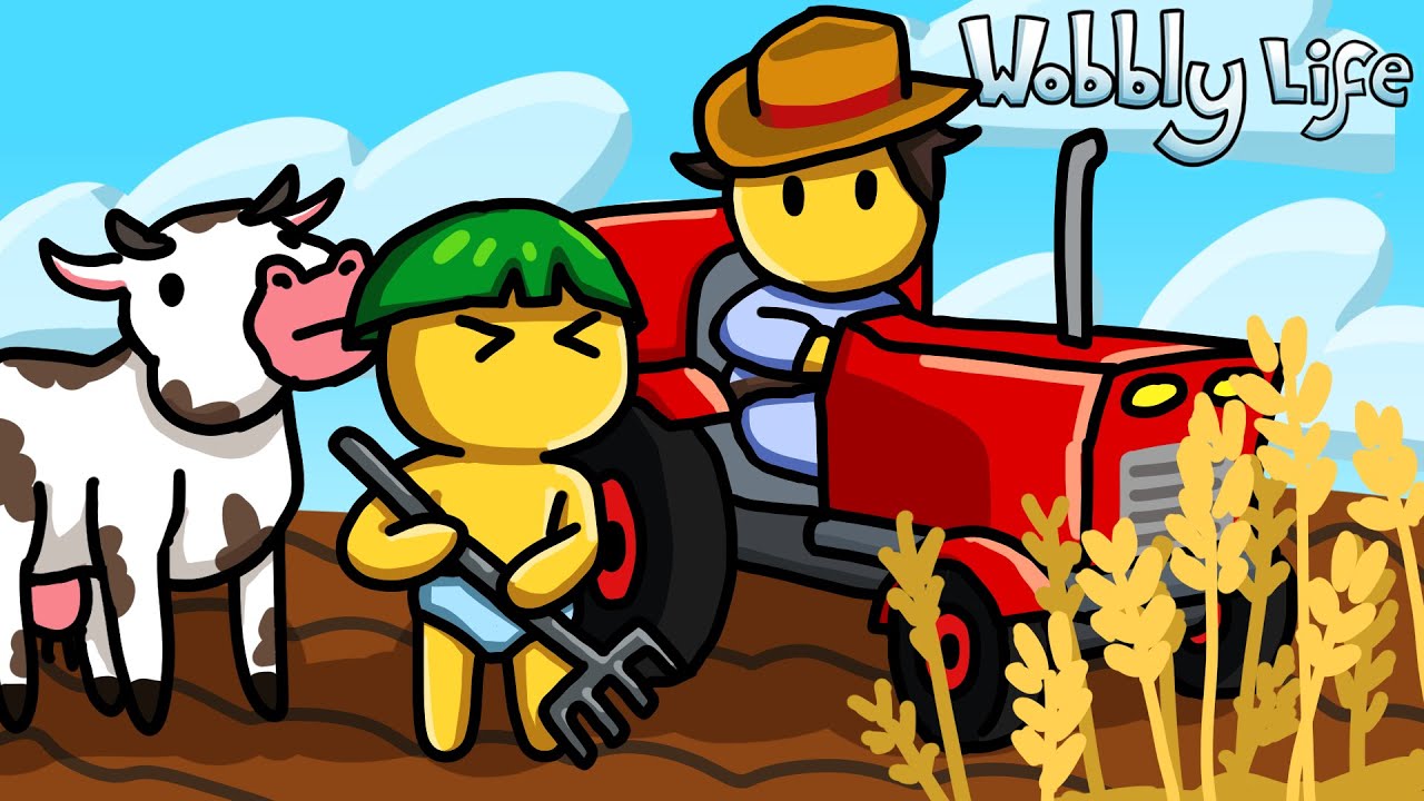 Praca na KROWIM polu i ROLNICTOWO to ZŁE POŁĄCZENIE! | WOBBLY LIFE