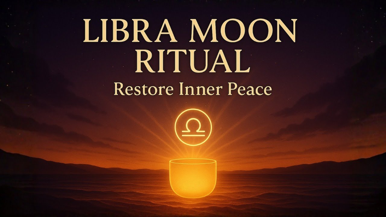 New Moon in Libra 396Hz | Restore Inner Balance &&nbsp;Manifest&nbsp;Peace