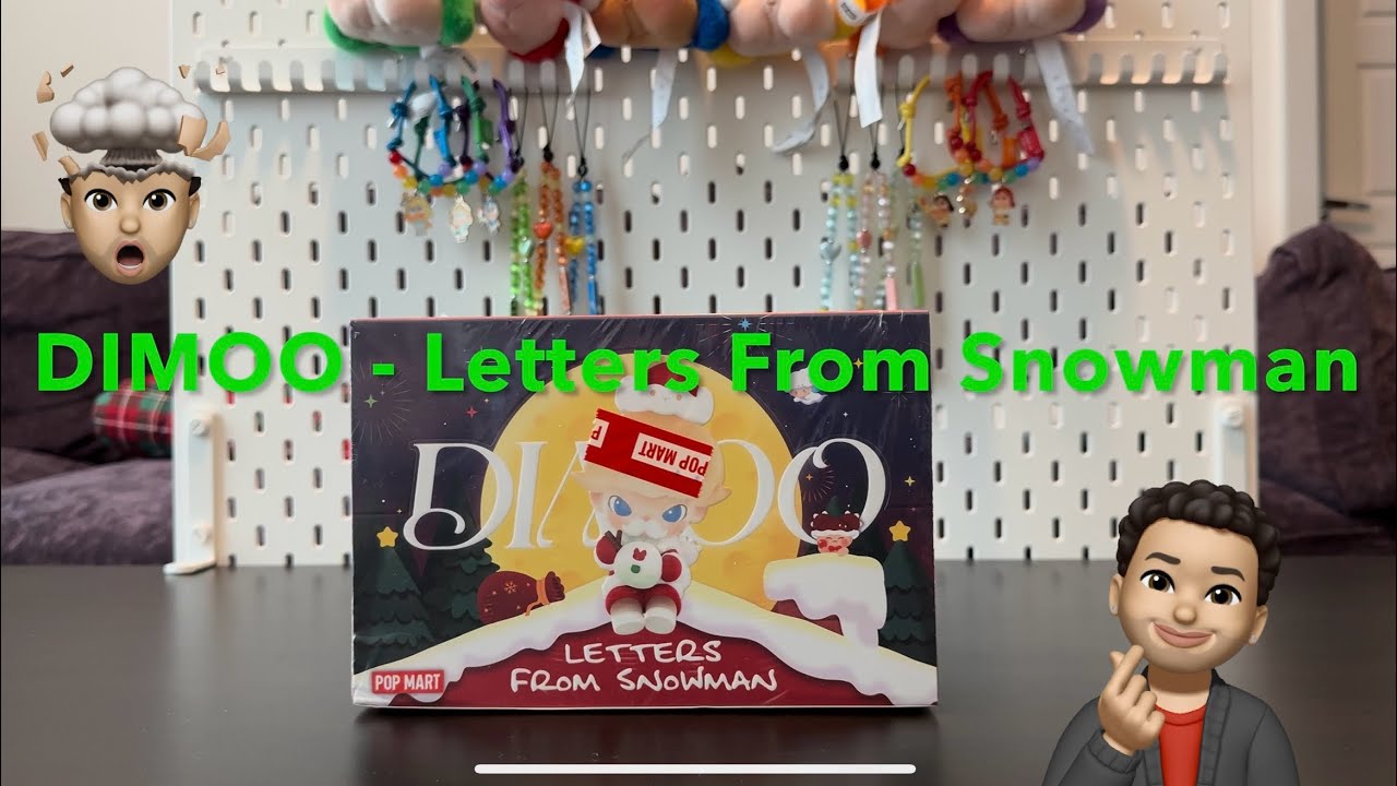 Unboxing - DIMOO - Letters From Snowman Vinyl Figures
