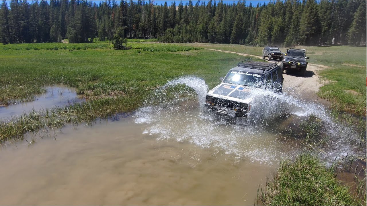 Camping at Meadow Lake Exploring Waterfalls part 1