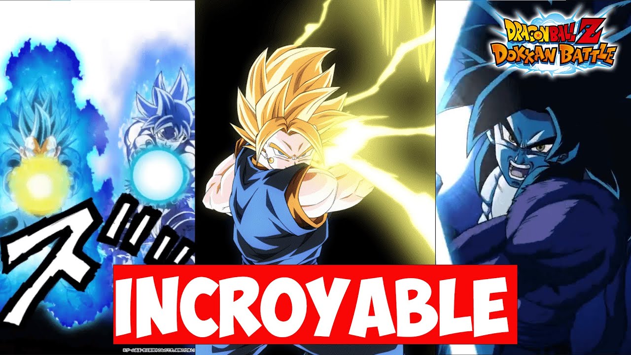 dernière vidéos information sur les 10 ans avec la review des spe des personnages | dokkan battle