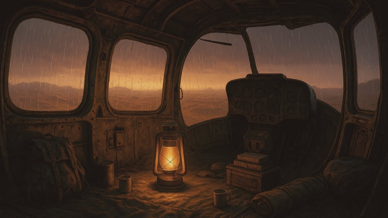 Last Light at the End of the World - Dark Ambience Music for Sleep | Post Apocalyptic Soundscape