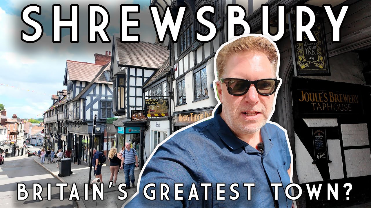 Is Shrewsbury STILL Britain's greatest town? Join us on this medieval street tour!