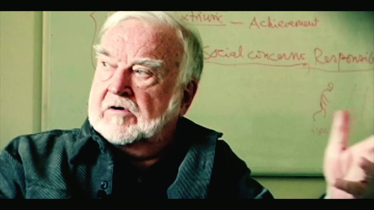 Satheesh Gopalan with Prof. Mihaly Csikszentmihalyi on purpose of life.