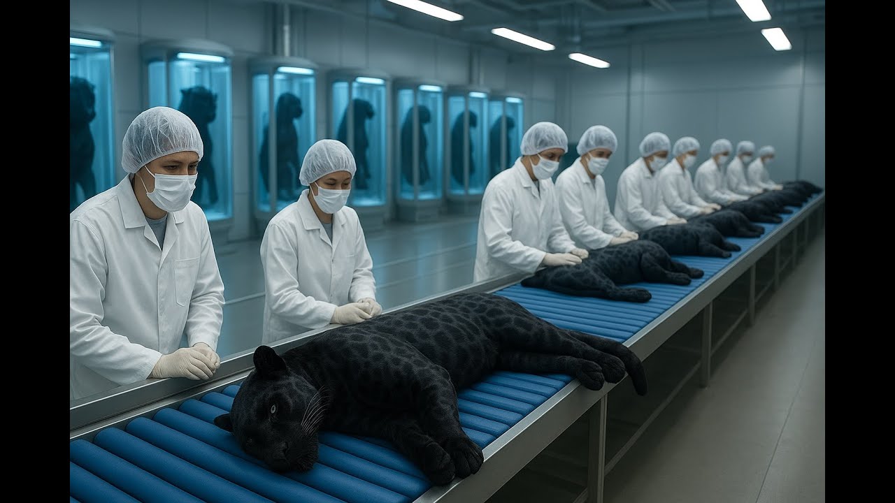 DEEP DIVE: Inside the Black Panther Factory – Million-Dollar Products Made From Exotic Skin