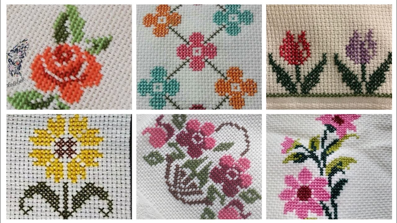 #1 Most Beautiful and Unique New Cross Stitch Patterns For Everything #CrossStitchDesign#Trend