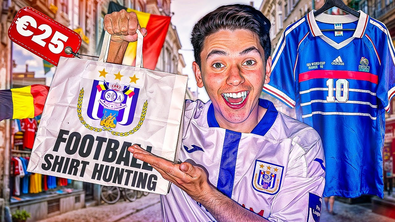 I Went Football Shirt Hunting in Brussel