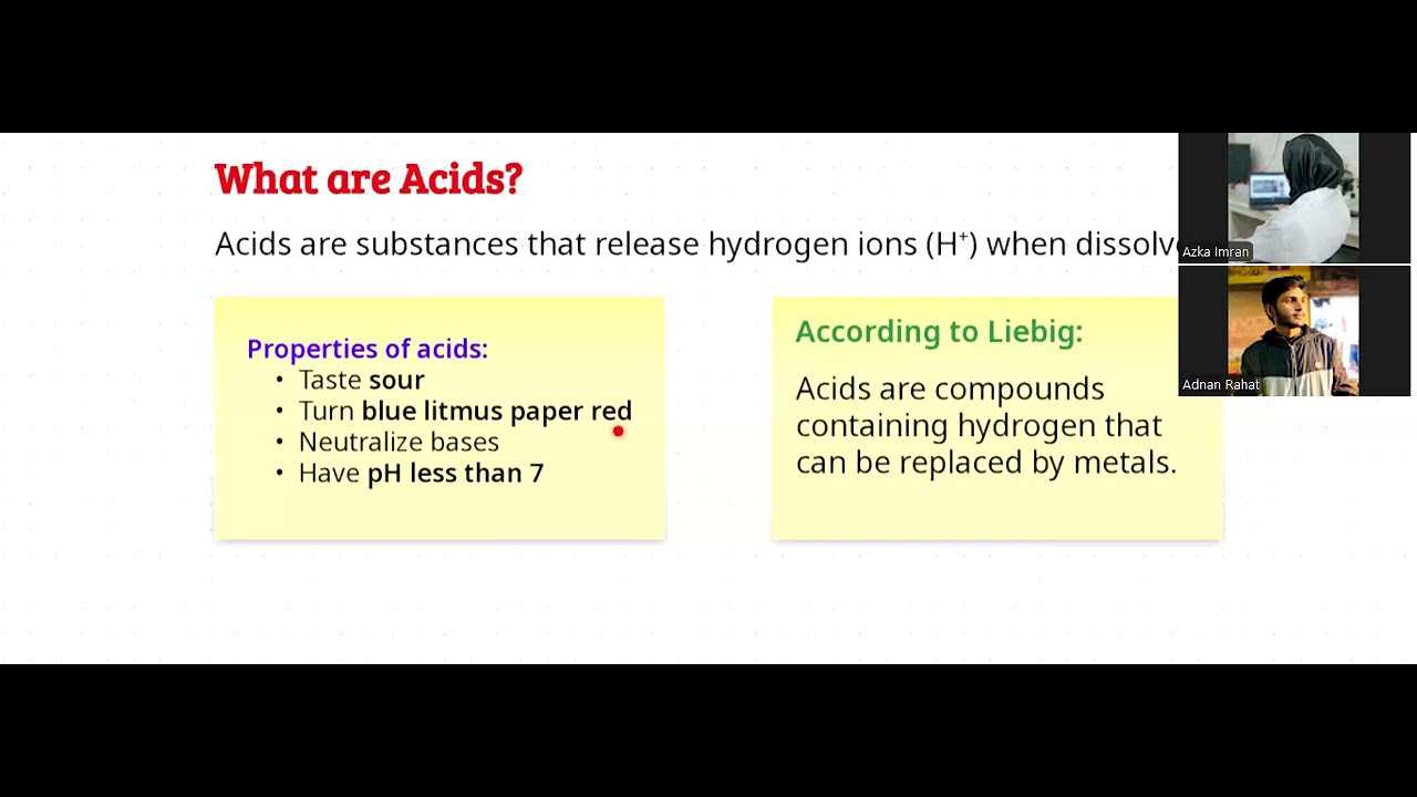 Elementary Chemistry: Acids Explained Simply | Punjab Medical Faculty | FSC MLT