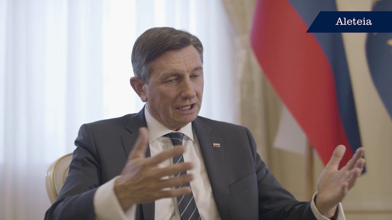 Martin Golob na božičnem obisku pri predsedniku Borutu Pahorju