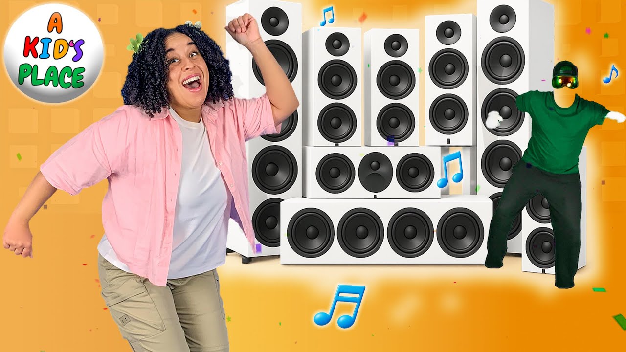 Move to the Beat Dance | Brain break for kids | A Kid's Place Dance song for kids