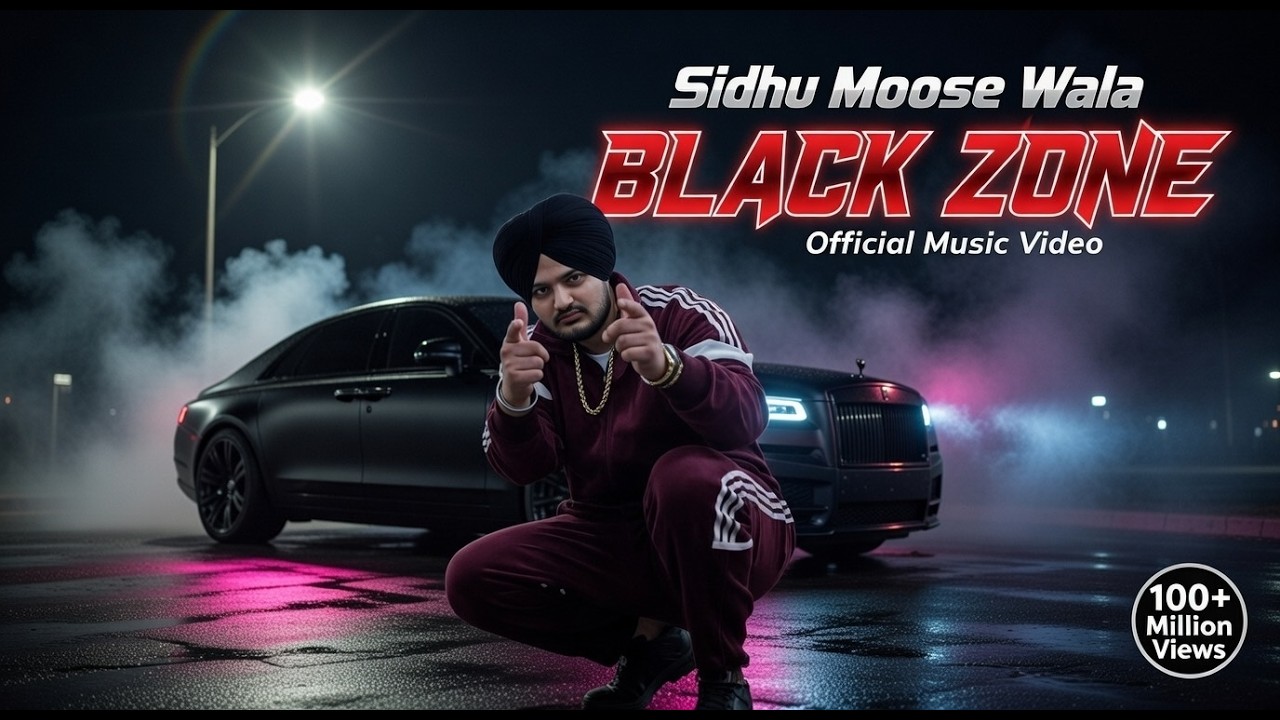 Sidhu Moose Wala – BLACK ZONE (Official Music Video) | Dark Punjabi Drill