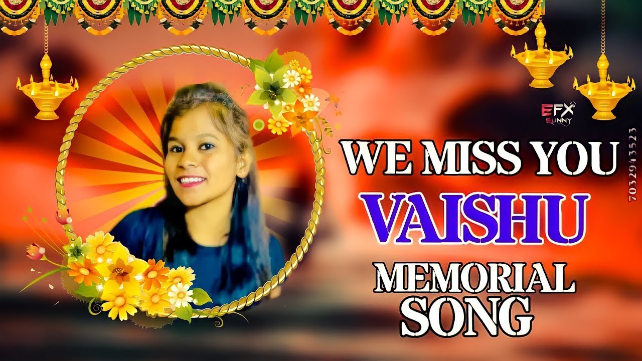 Vaishu Memorial Song || Writer And Composer & Singer:- Clement
