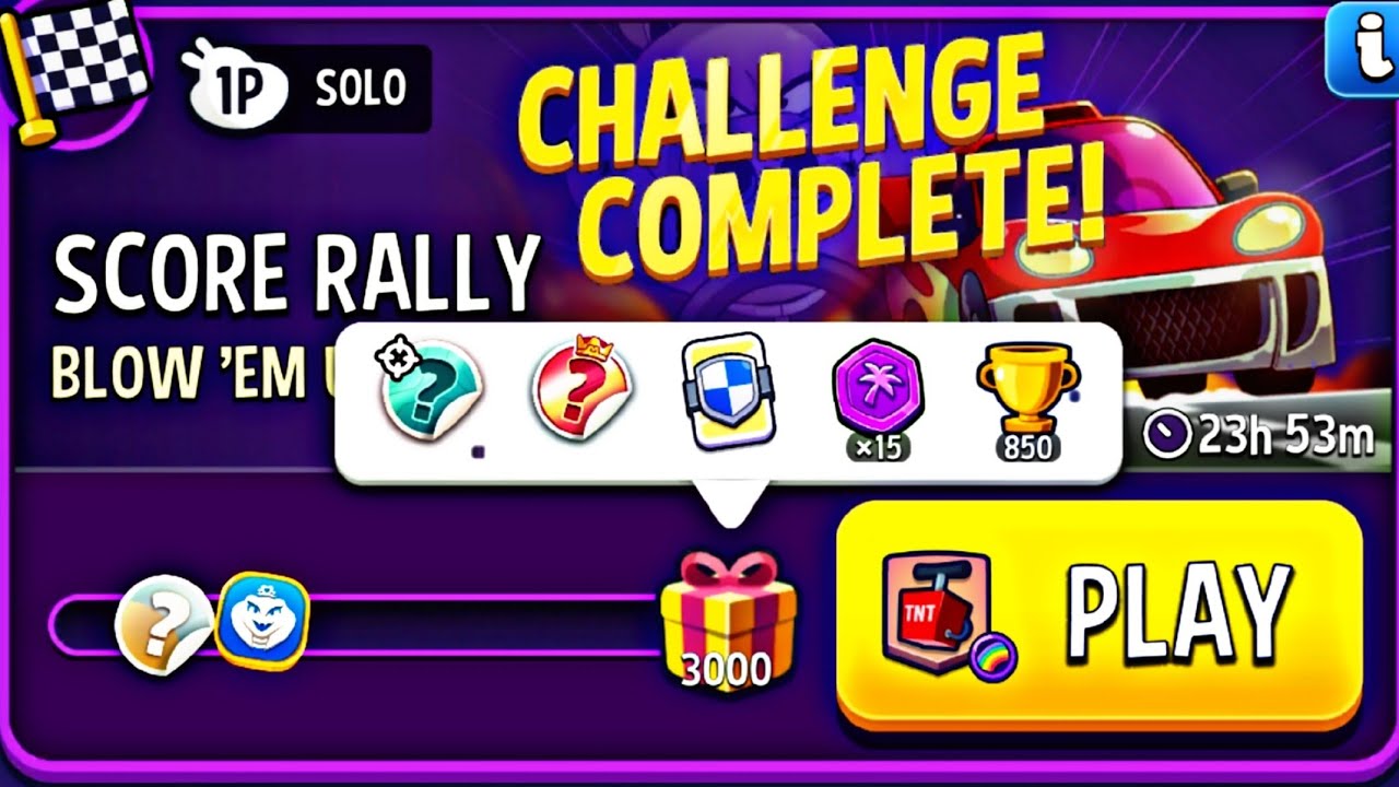 blow em up rainbow score rally solo challenge | match masters | blow em up solo today 