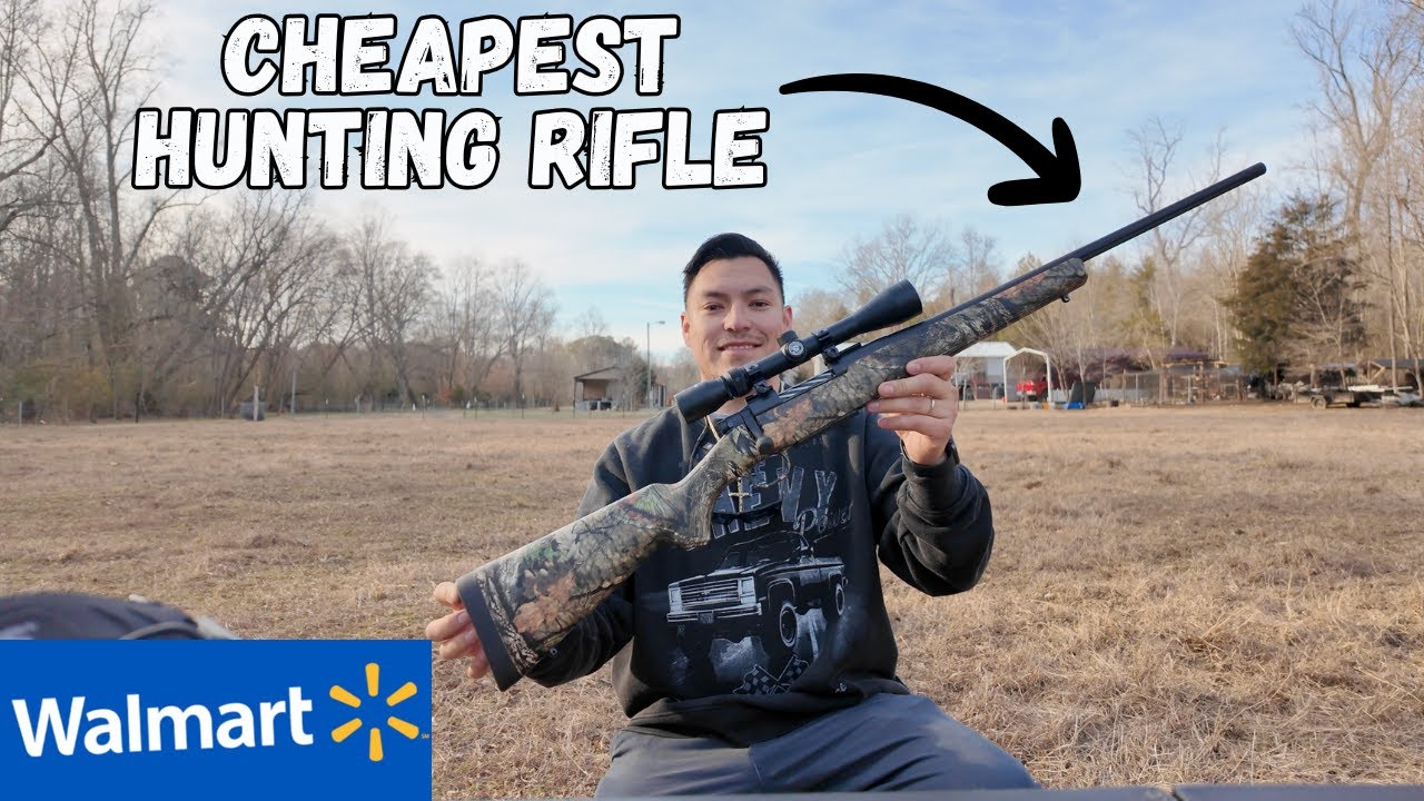 Действительно ли самая дешевая охотничья винтовка в Walmart стоит своих денег?