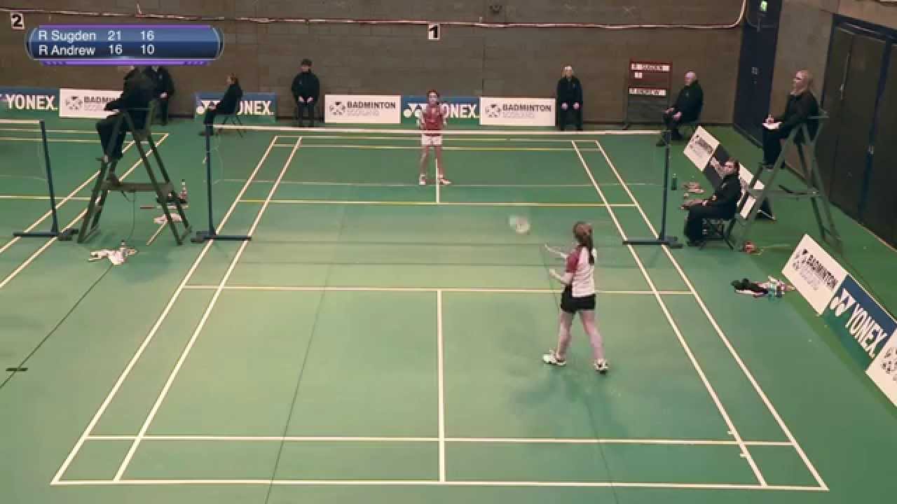 U-13 Girls Singles Final - Scottish National Junior Championships 2014