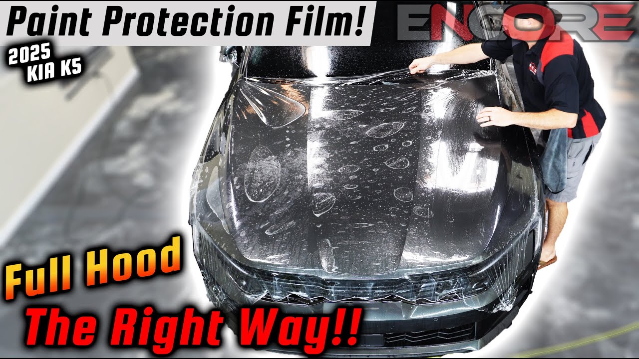 How to Bulk PPF on a Full Hood | 2025 Kia K5 PPF Installation Guide