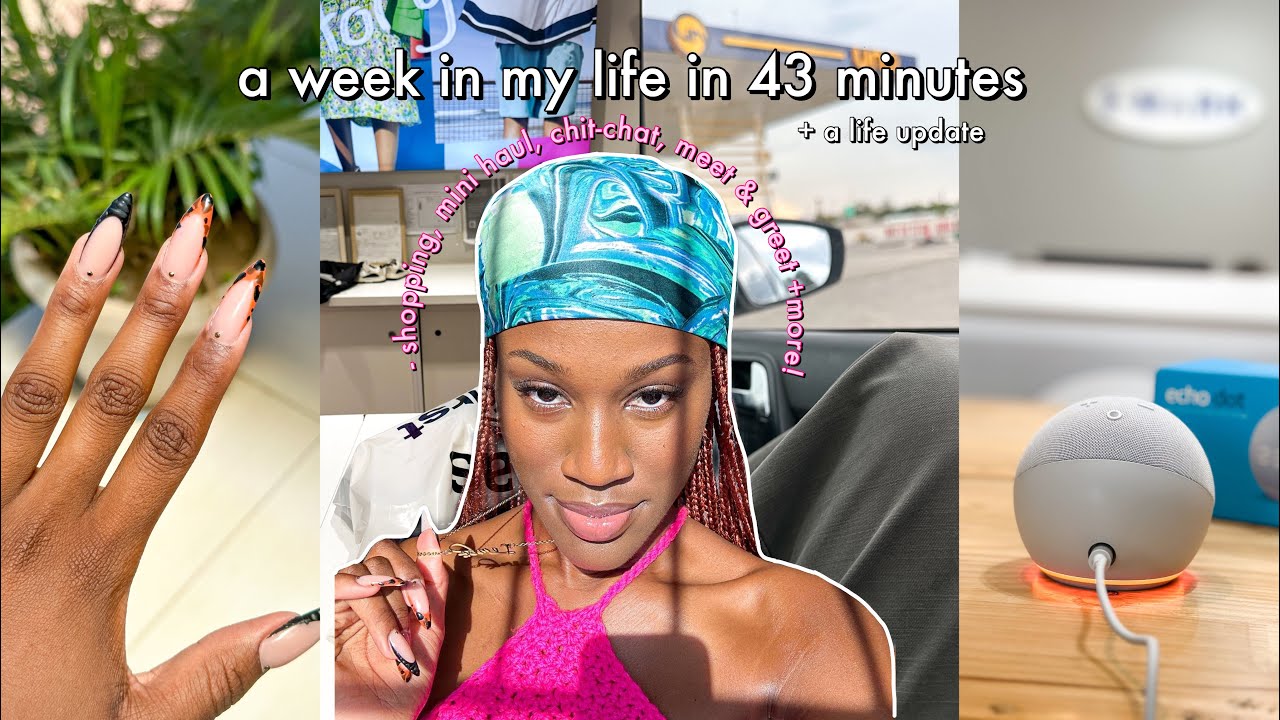what a week in my life actually looks like these days