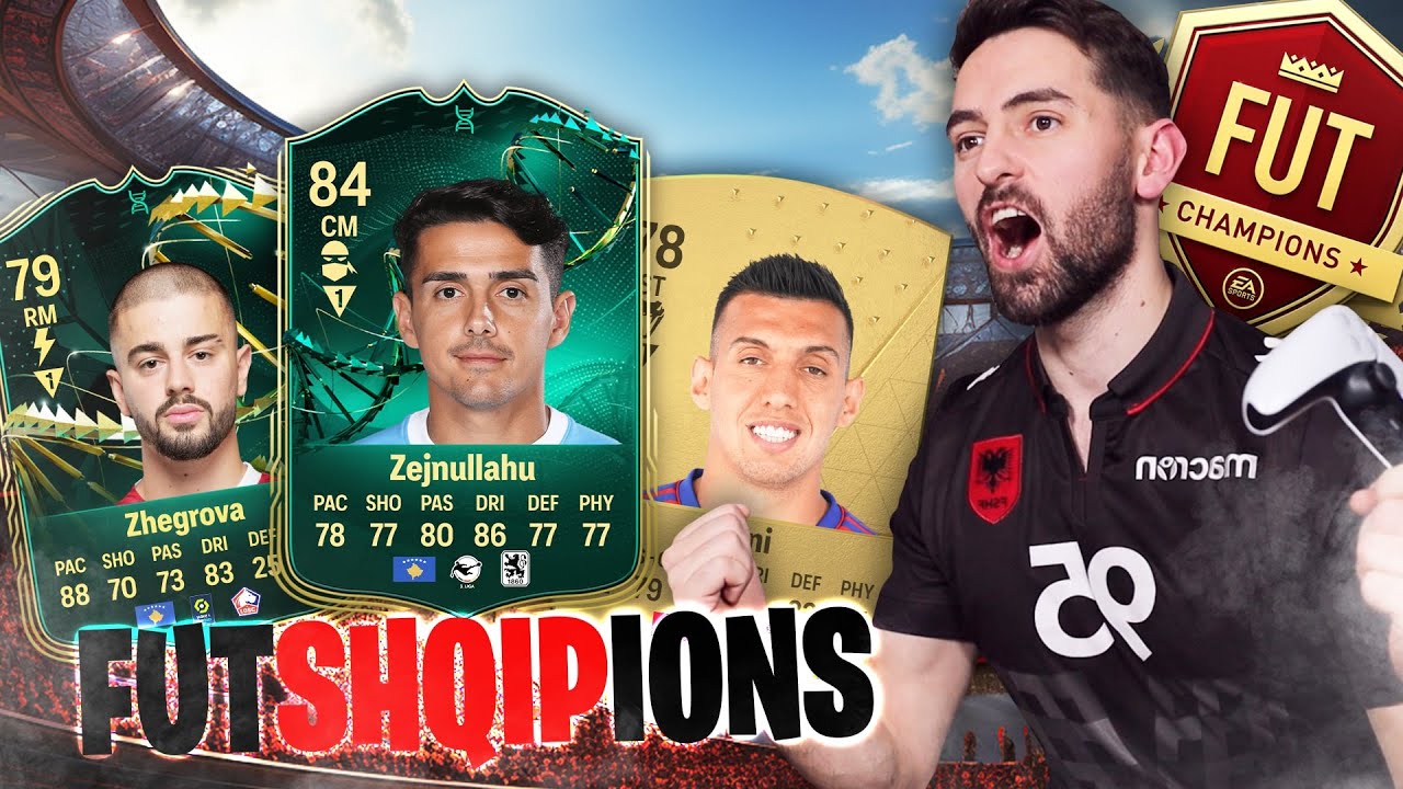🔴EKIP 100% SHQIPTAR PER FUTCHAMPIONS FIFA 24