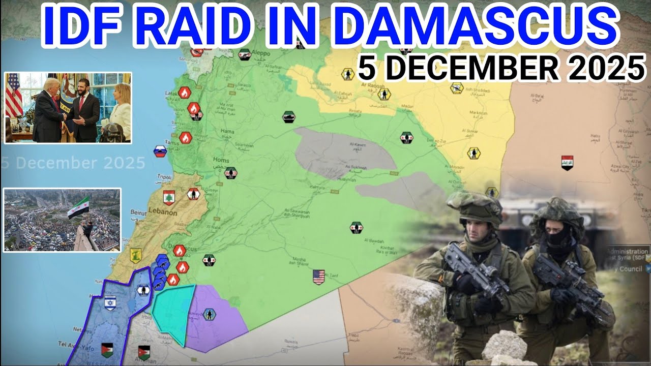Syrian Update: IDF raid in southwestern Syria [5 December 2025]
