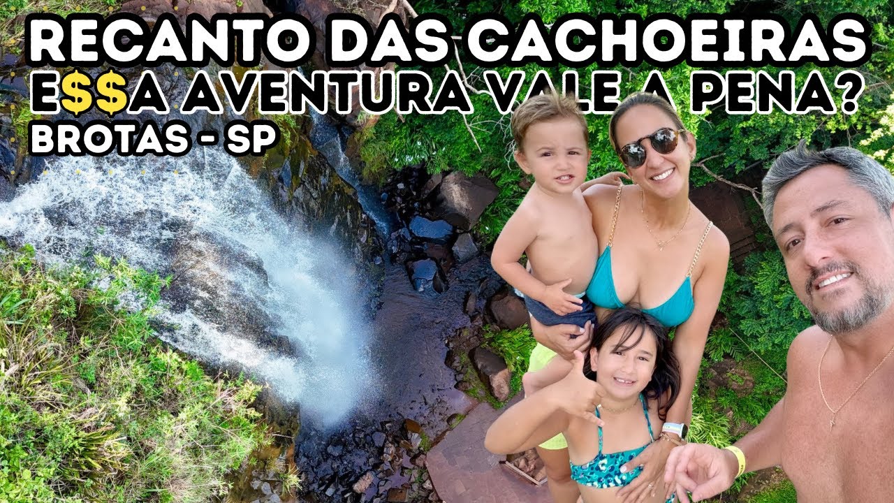 [COM PREÇOS] Conheça o RECANTO DAS CACHOEIRAS | Um Paraíso Natural em BROTAS - SP