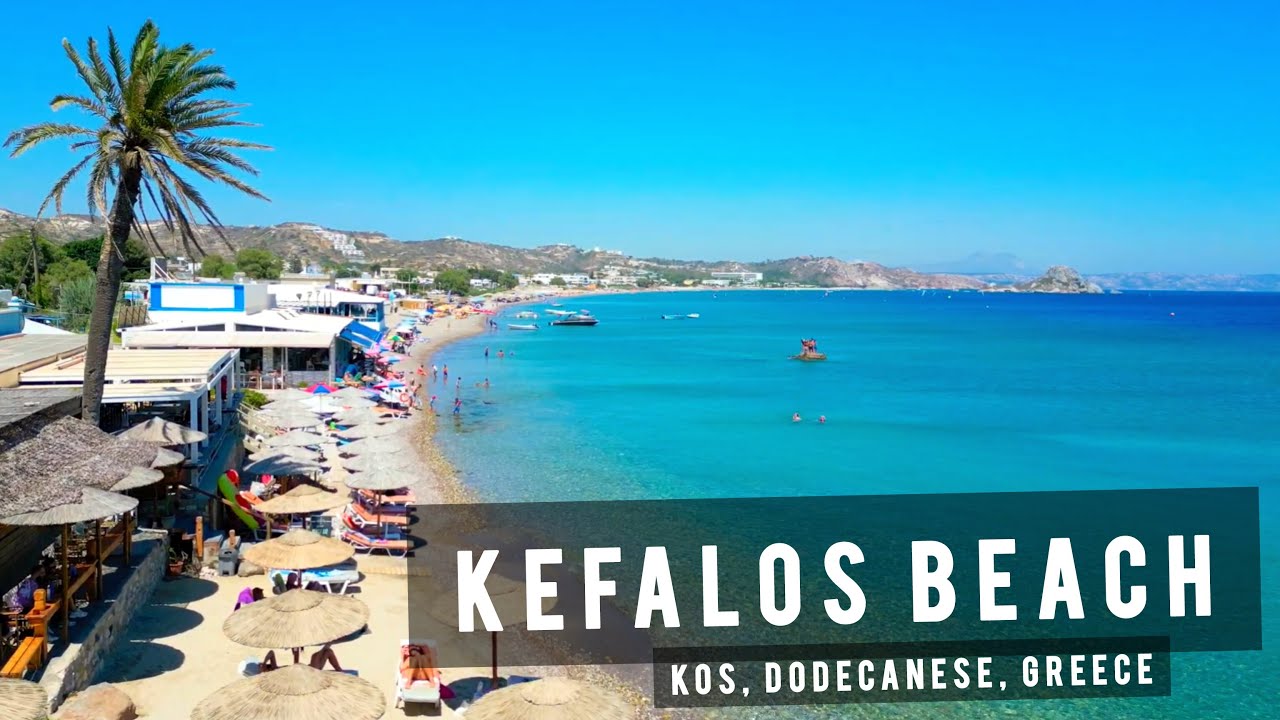 Kefalos Beach by drone, Kos | GREECE 🇬🇷
