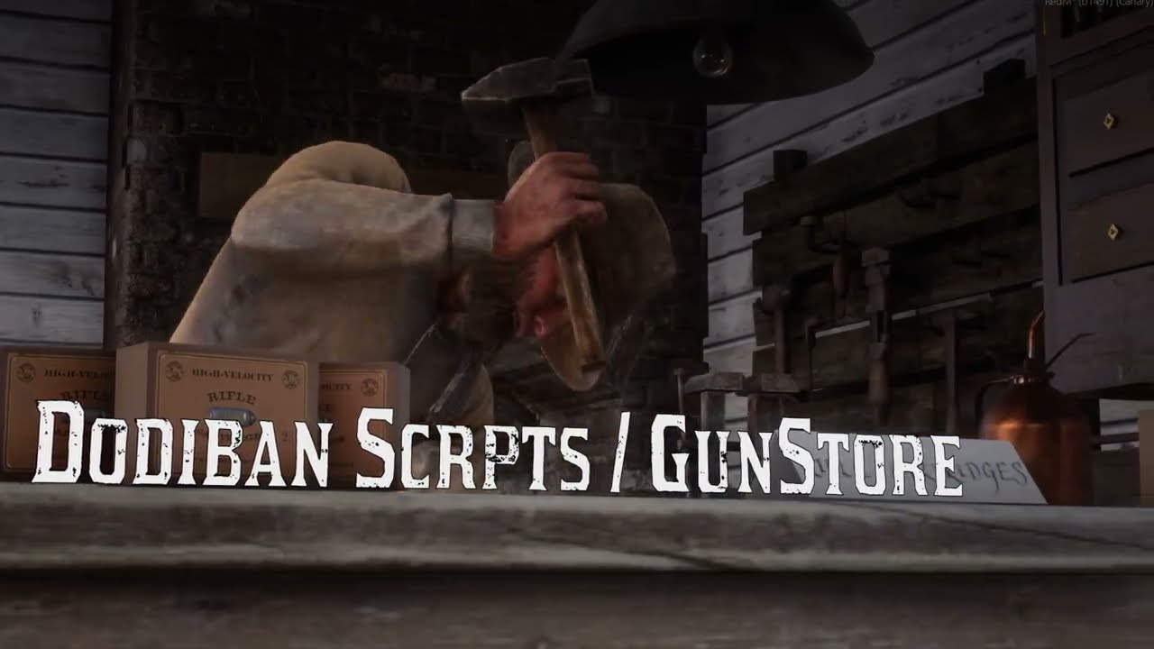 Gunstore Script | Player-Owned Weapon Stores | Crafting