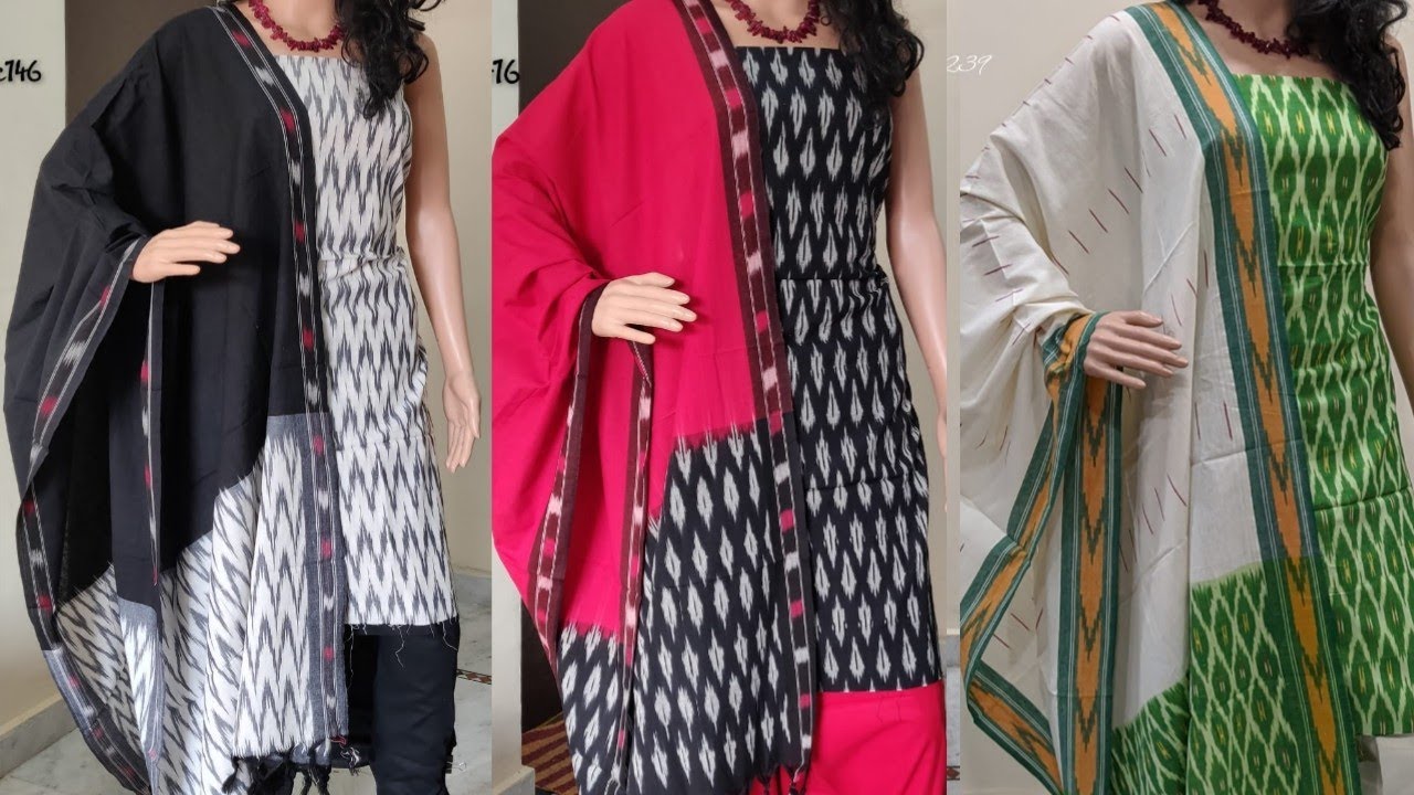 Pochampally Ikkat cotton dress materials for 780/- + shipping available now @ 9441639380