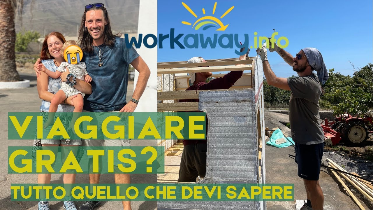 Come VIAGGIARE GRATIS con WORKAWAY