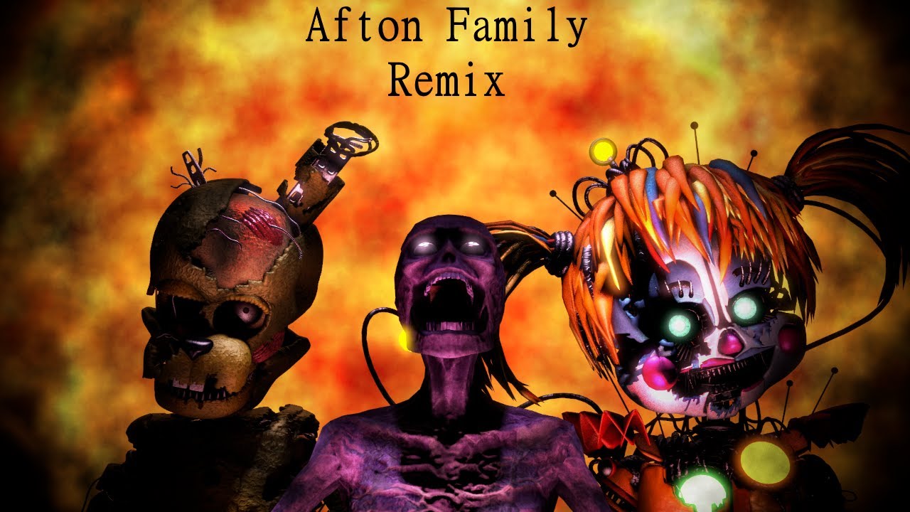 [SFM/FNAF] Afton Family (5AG3 REMIX)