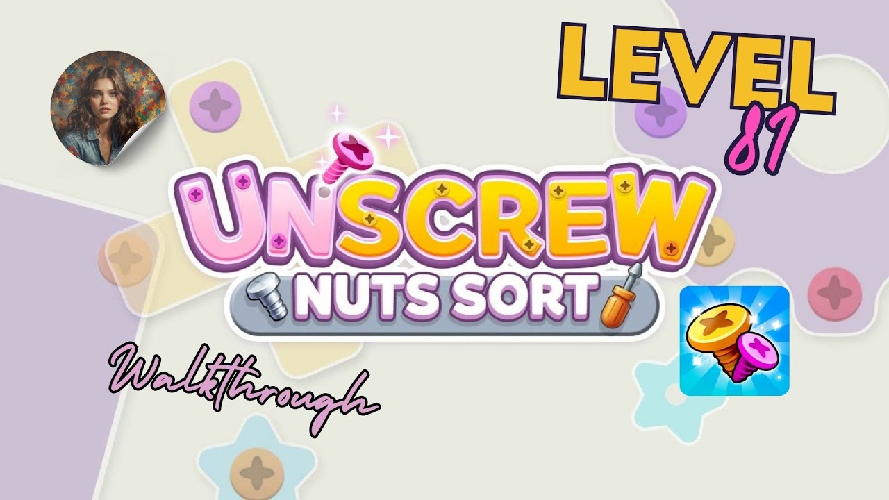 Unscrew Nuts Sort: Pin Puzzle Level 81