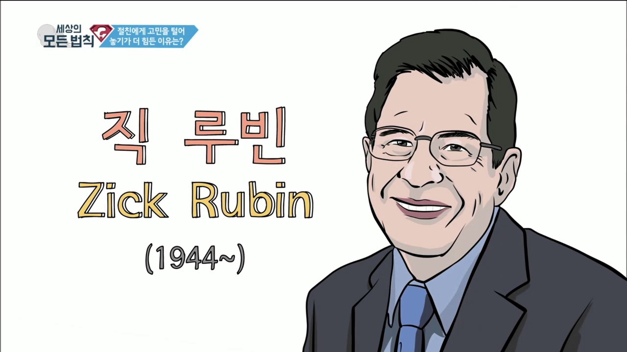 세상의 모든 법칙 - 절친에게 고민을 털어 놓기가 더 힘든 이유는?_#001